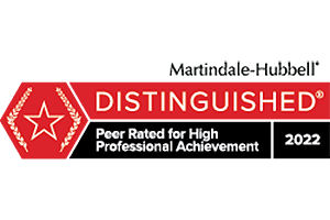 Martindale-Hubbell Distinguished
